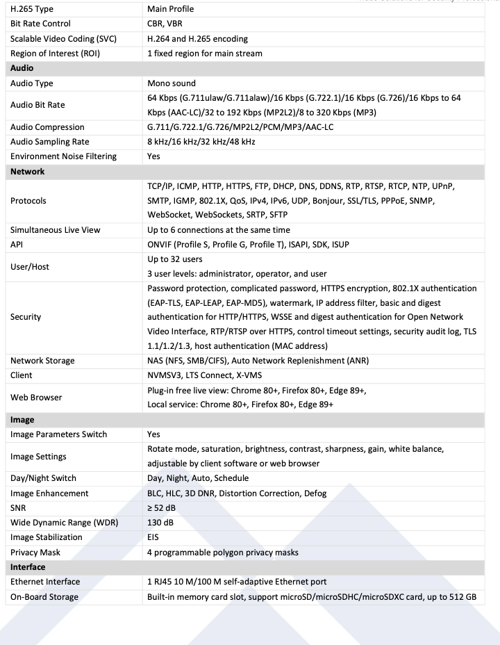 LTS Platinum CMIP3CD82WI-28AISP IP 8MP Wide Len Ai Color 247 Built-in Mic Hybrid Light Camera