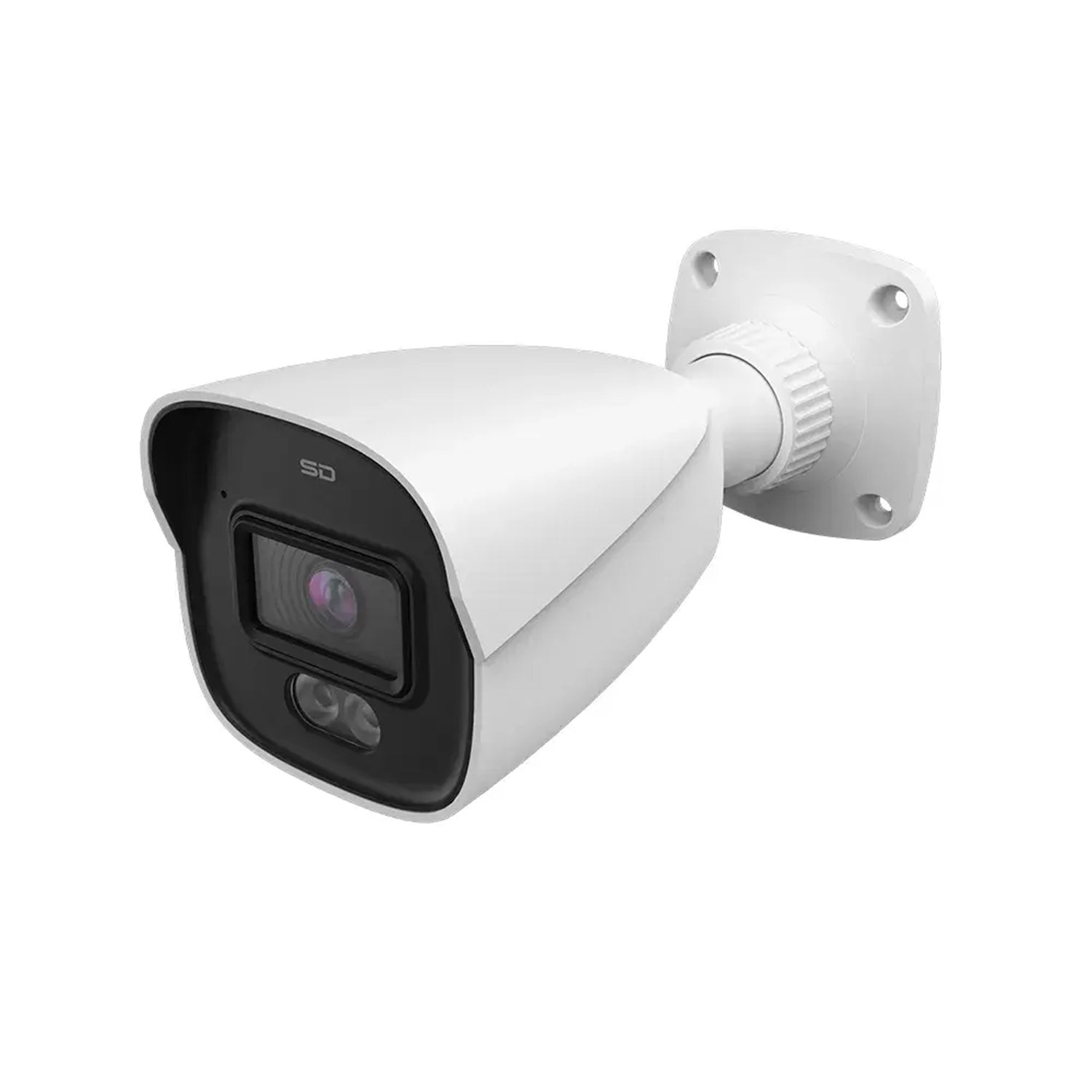 ENS Titanium IP-5IR8S4C1-28 IP 8MP/4K 2.8mm Dual Light Color 98ft LED With Mic NDAA Bullet Camera