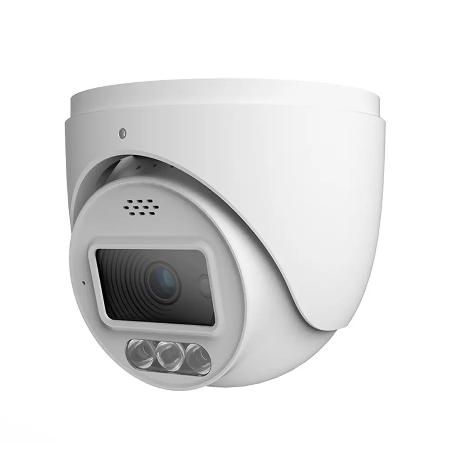 ENS Titanium IP-5IRD8S45-28-PA IP 8MP 4K 24/7 Full-Color Built-In Mic PoE NDAA Turret Camera