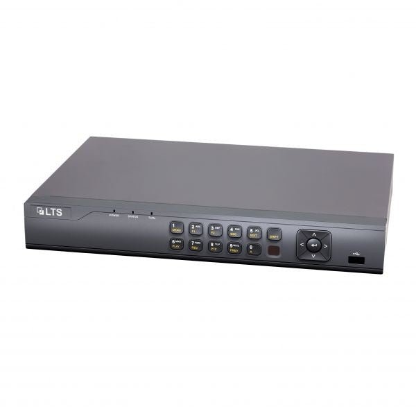 LTS Platinum LTN8704QN-P4 4CH HD 4K Megapixel IP 4 POE Built-In 40Mbps Up to 8MP ONVIF NVR Replacement for LTN8704QN-P4, LTN8704Q-P4N, LTN8704-P4