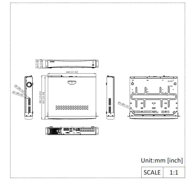LTS Platinum LTN8932DV-P16 IP 32CH 16 Port PoE Built in Semantic Search DeepVision 4K NVR
