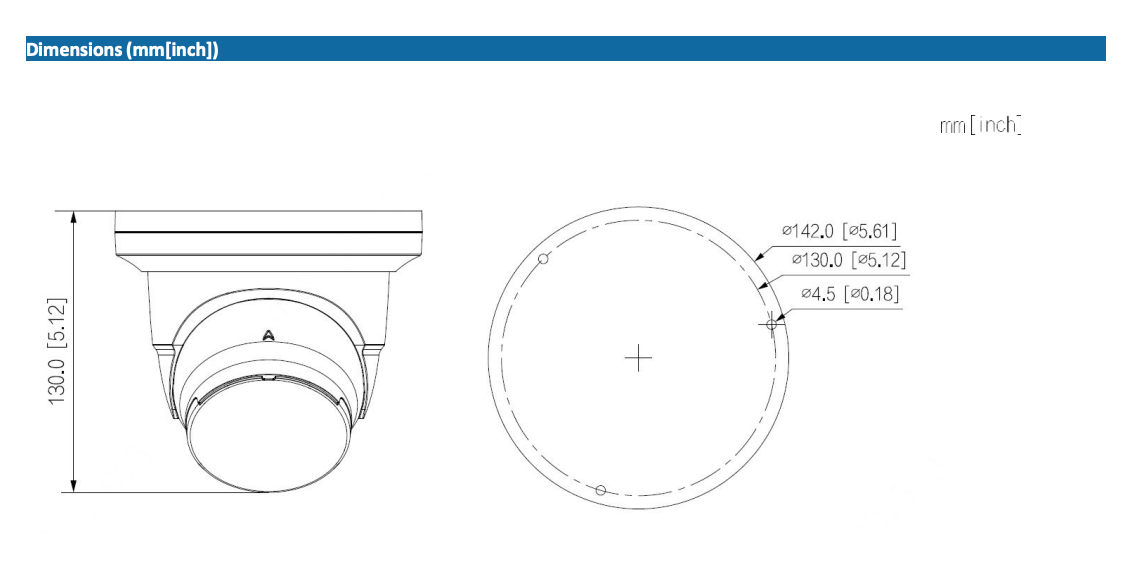 LTS Pro-X LXIP3C82W-28MDA 8MP IP Full Color 24/7 2.8mm WDR Built-in Mic Ai Turret Camera