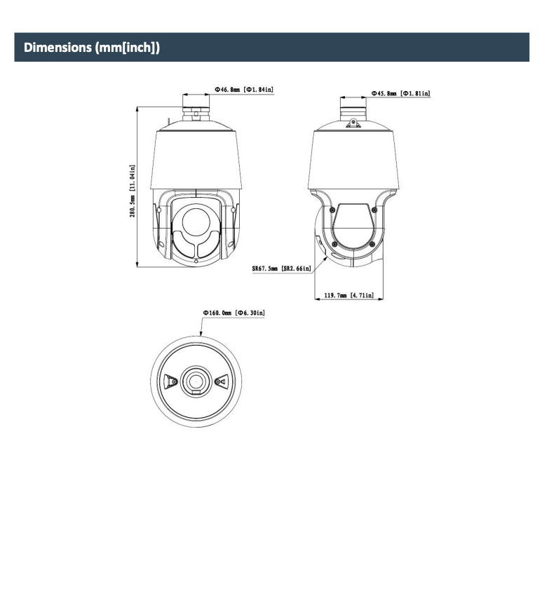 LTS Pro-X LXPTZIP4C4WI-X25SDL IP 4MP 25X PTZ ColorHybrid Auto Tracking Active Deterrence NDAA Camera Replacement for LXPTZIP414W-X25IR
