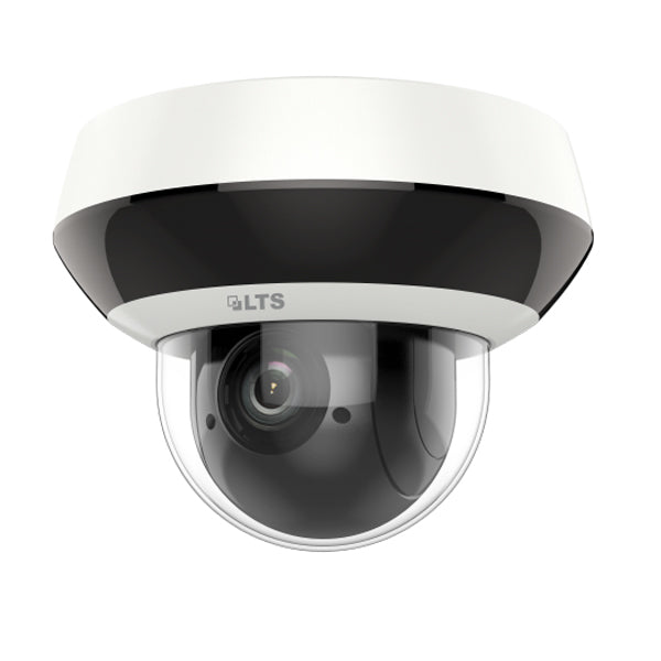 LTS Platinum PTZIP204W-X4IR HD IP 4MP 4x Optical Zoom WDR 66ft Small Vandan Proof Dome PTZ