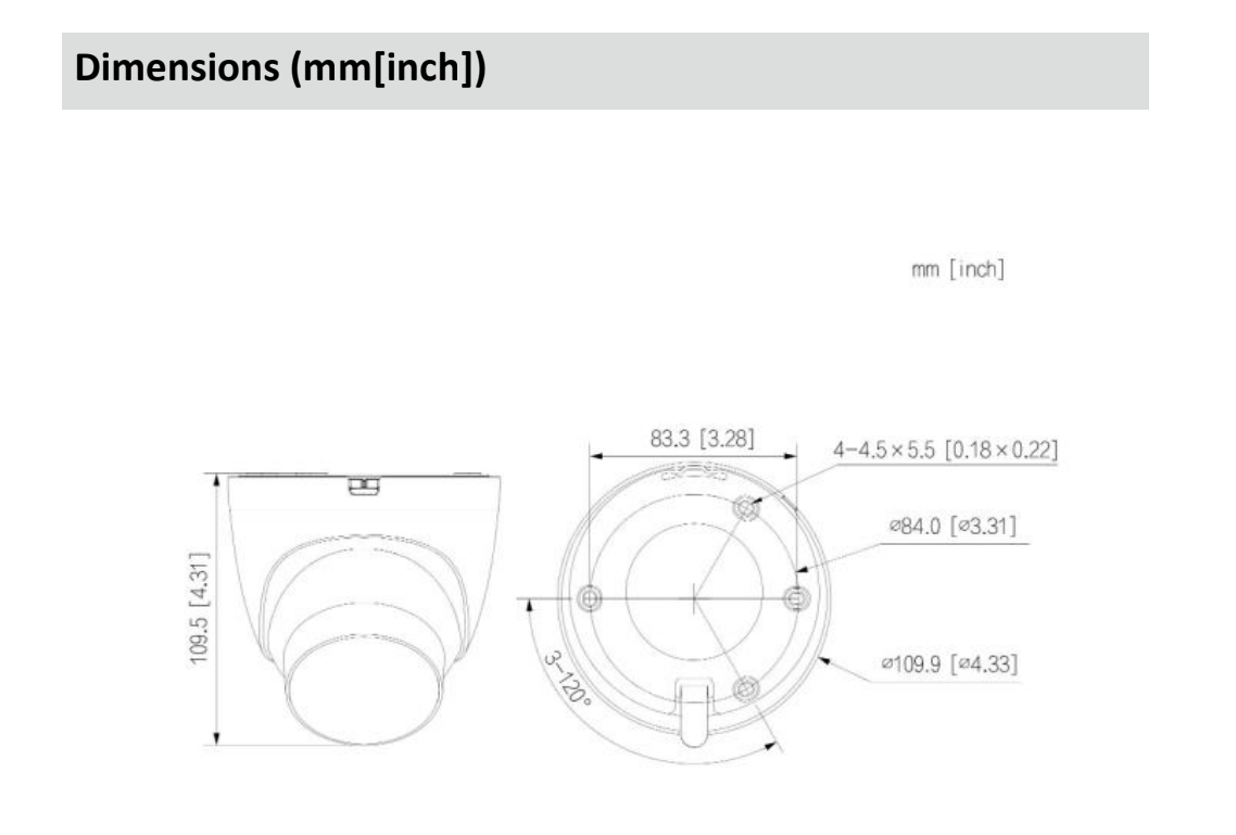 ENS Diamond ANC3IV389T-IRS-PRO-28 IP 8MP/4K 2.8mm Full Color Dual Light AI Turret Camera