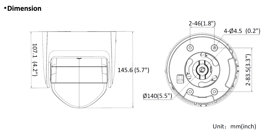 LTS Platinum CMIP3C6PW-28SDL IP 6MP 24/7 Full Color Ai WDR Panoramic Dome Security Camera