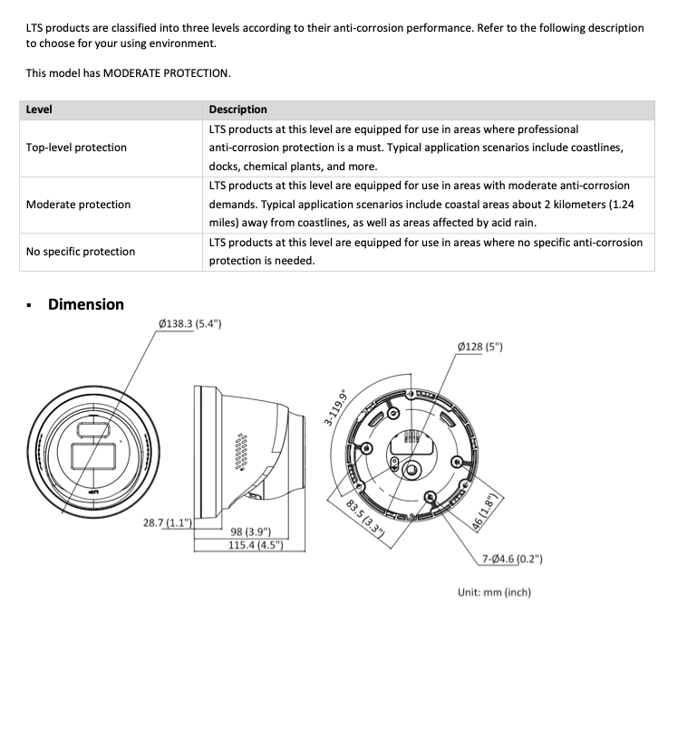 LTS Platinum CMIP3CD82WI-28LAISP IP 8MP Ai Color 247 Active Deterrence With Mic/Alarm Camera