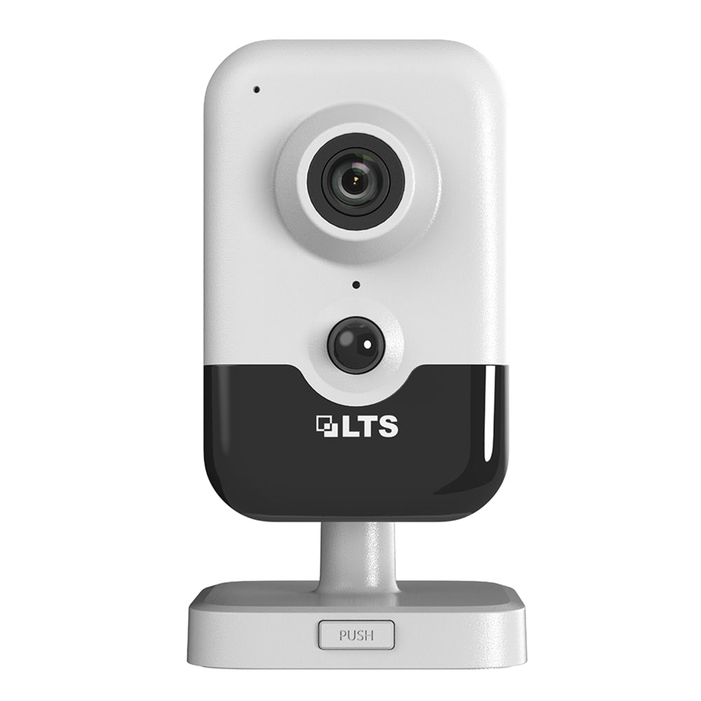 LTS Platinum CMIP8942W-28SDA-WIFI HD IP 4MP 2.8mm Smart Ai Built-in Two-Way Audio Cube Camera LTCMIP8942W-28SDA-WIFI Replacement for CMIP8942NW-28SWIFI