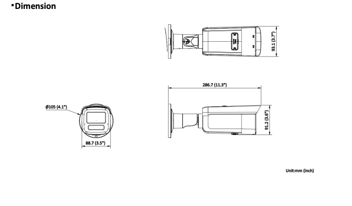 LTS Platinum CMIP9382WI-28SDL IP 8MP Smart Hybrid Light Active Deterrence Mic Bullet Camera LTCMIP9382WI-28SDL Replacement for CMIP9382NW-28M, CMIP9382W-28MD