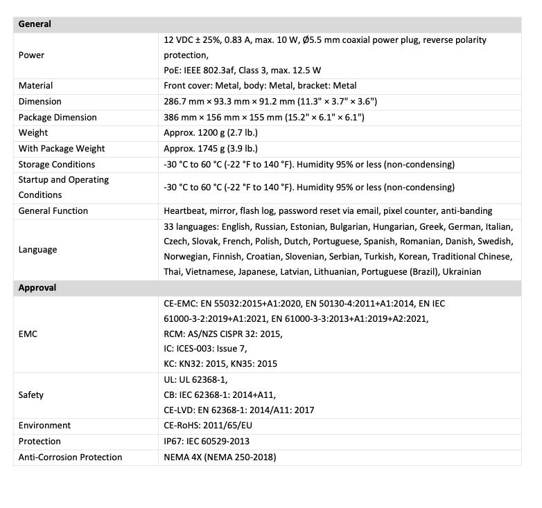 LTS Platinum CMIP9CD42WI-28AISP IP 4MP Ai WDR Color 247 Long Range 196ft Hybrid Light Camera LTCMIP9CD42WI-28AISP Replacement for CMIP9C42WI-28MD, CMIP9C42W-28MD, CMIP9C42NW-28MD