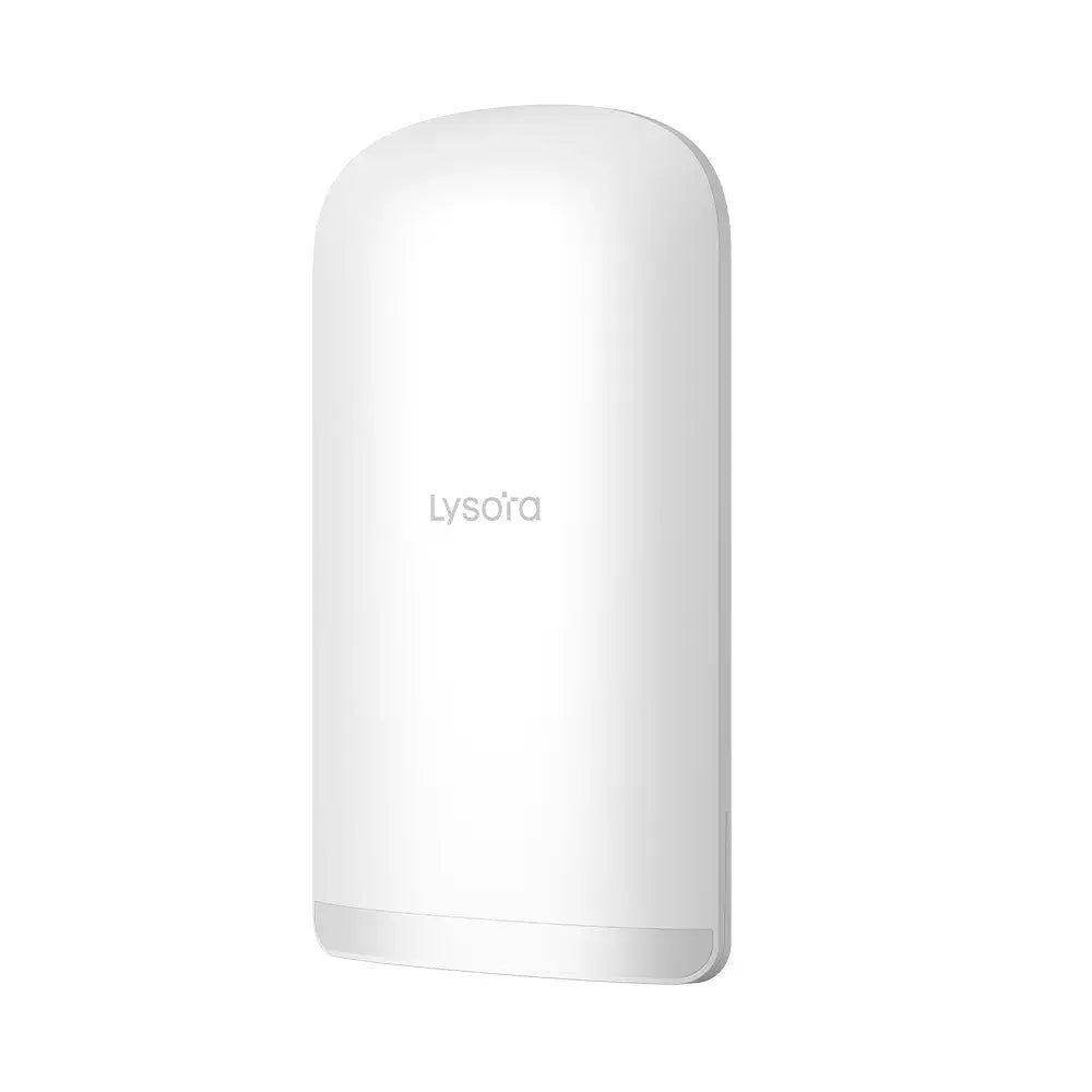 Lysora CPE5 2pcs 5GHz 867Mbps 3.11mi IP55 Wireless Bridge 16dBi Gig Ports & PoE NDAA