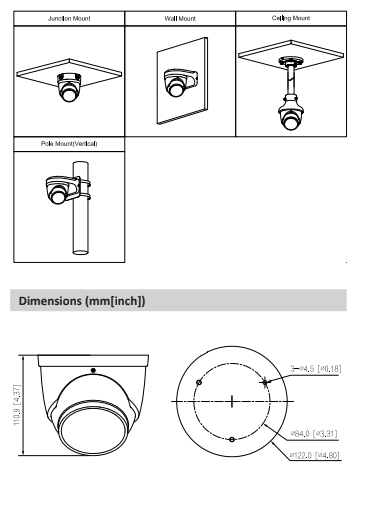 ENS Diamond HNC3I389H-IRASPV/28-S5 IP 8MP/4K 2.8mm 98ft RB Strobe Light Mic/Speaker Camera