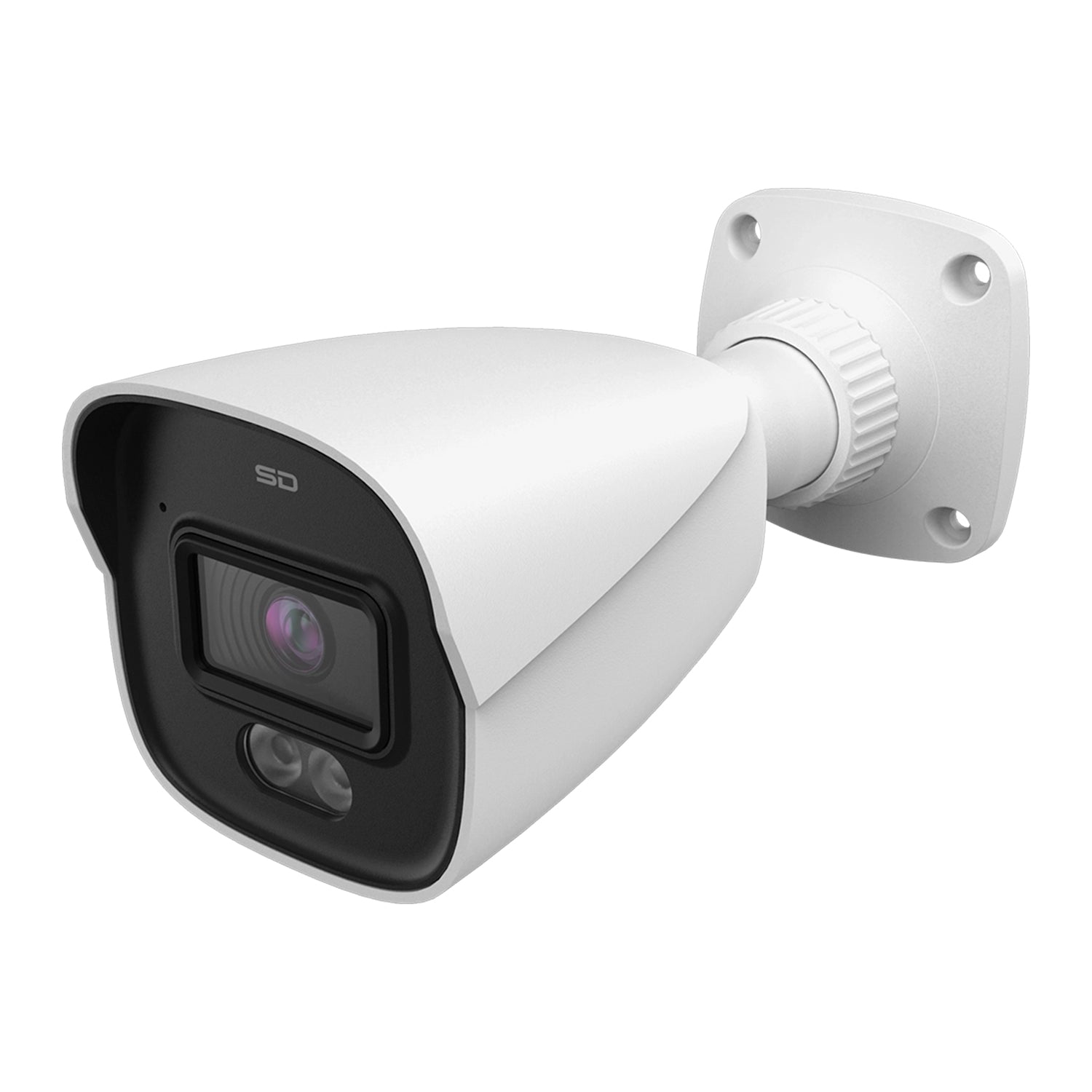 ENS Titanium IP-5IR6S4C1-28 IP 6MP 2.8mm Dual Light Color 98ft LED Built-in Mic NDAA Bullet Camera