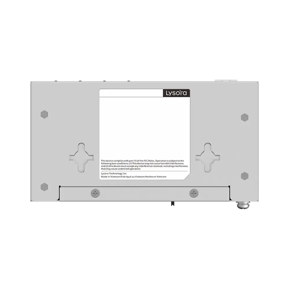 Lysora LCS-4GS-P 4-Port Gigabit Cloud Managed PoE Switch with Combo SFP Uplink NDAA