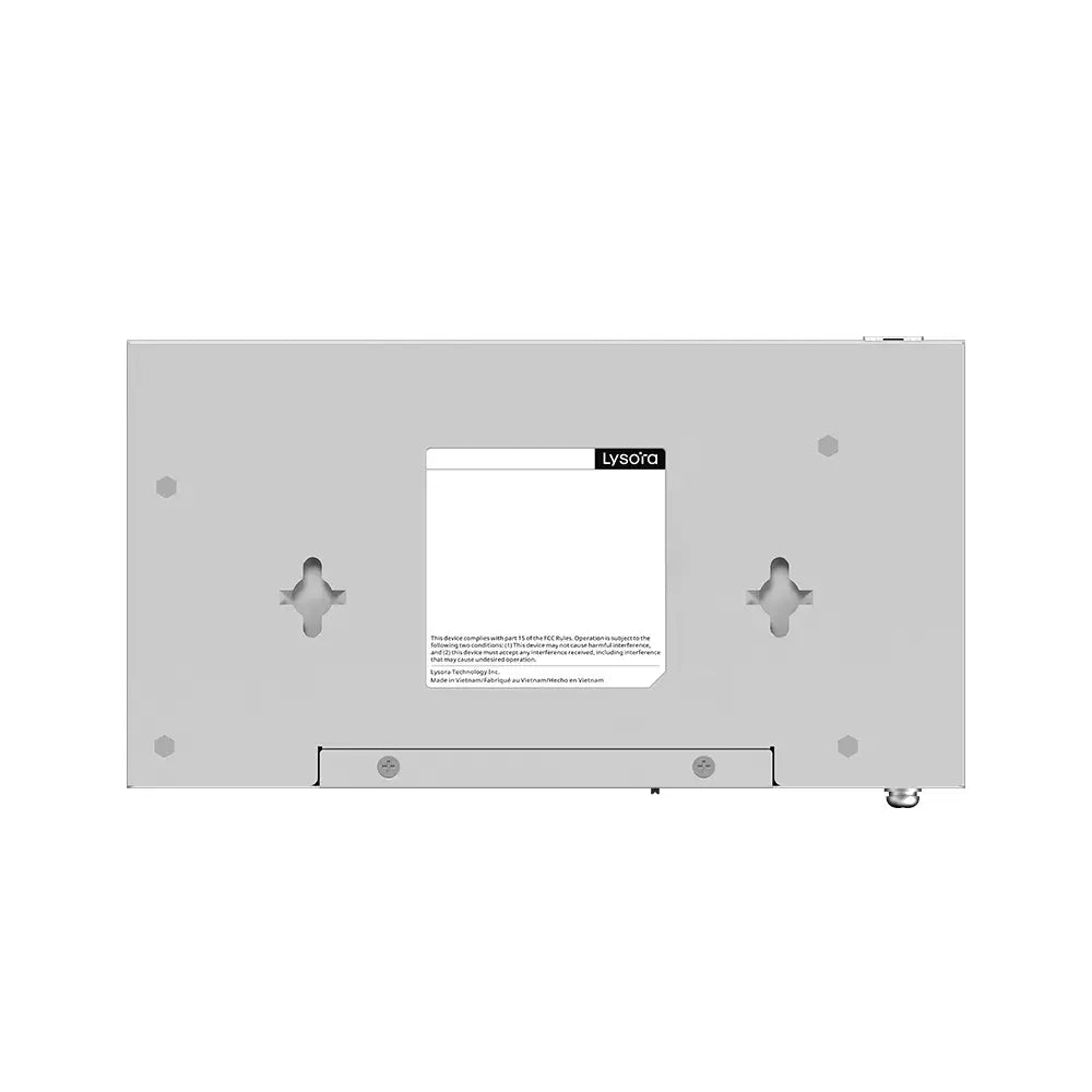 Lysora LCS-8GS-P 8-Port Gigabit Cloud Managed PoE Switch with Combo SFP Uplink NDAA