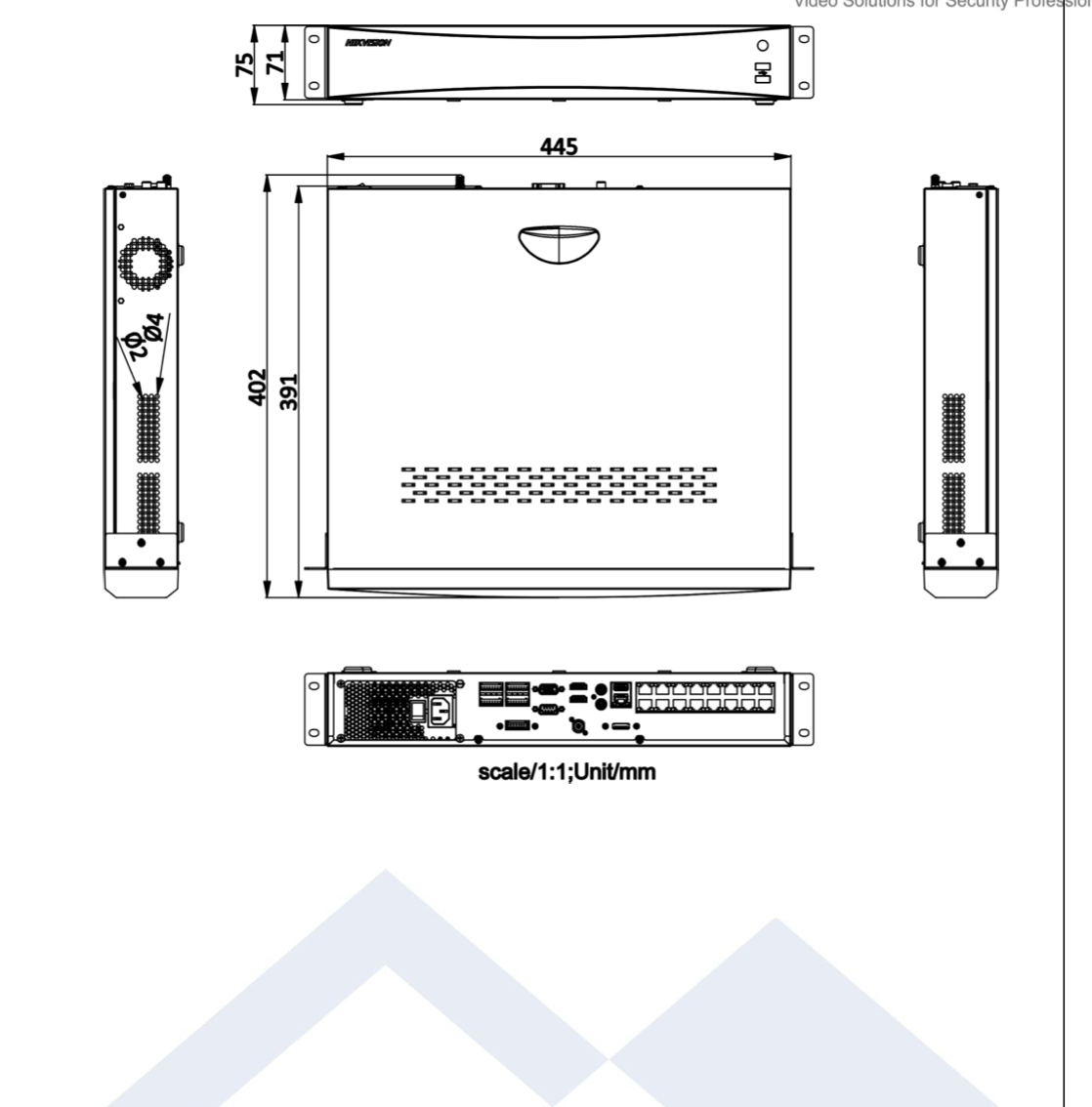 LTS Platinum LTN8932D-P16N IP 8K 32CH 16 Port PoE Built-In 256Mbps Up to 32MP Recording NVR Replacement for LTN8932-P16N, LTN8932H-P16, LTN8932-P16
