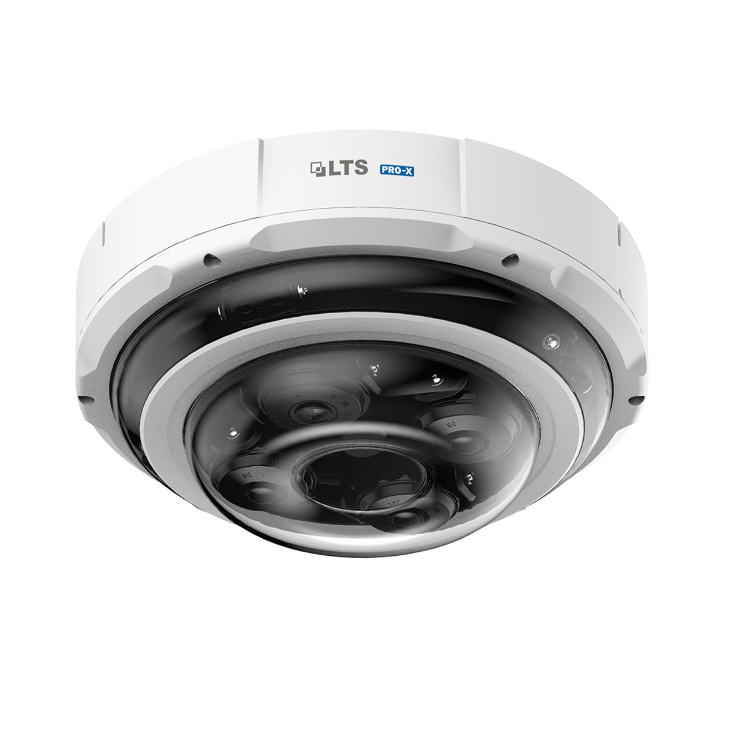 LTS Pro-X LXIP7553W4-SZ12 PRO-X IP 4x5MP 2.8-12mm People Counting Panoramic Ai Dome Camera
